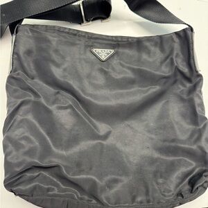 Prada Black Nylon Crossbody Bag